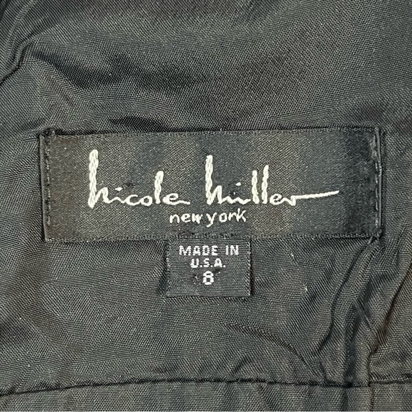 Nicole Miller satin dress. - Picture 9 of 11